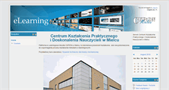 Desktop Screenshot of moodle.ckp.edu.pl