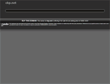 Tablet Screenshot of ckp.net