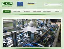 Tablet Screenshot of ckp.pl